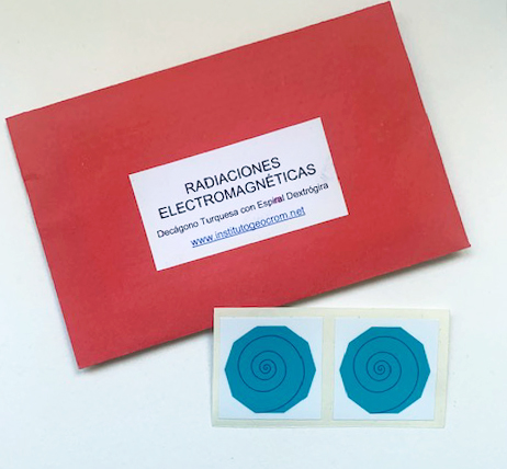 Adhesivo RADIACIONES, para TV, portálites y eletrodomésticos