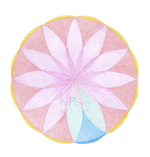 Yantra 04- LIBRE ALBEDRÍO, tarjeta A5