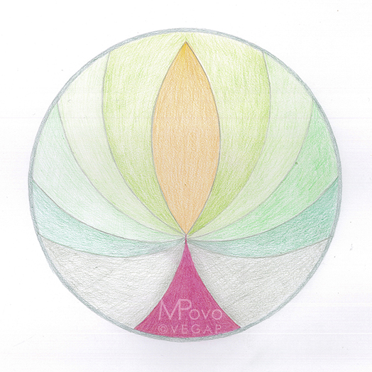 Yantra 09- EQUILIBRIO, tarjeta A5