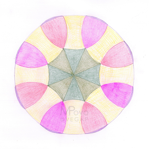 Yantra 11- UNIÓN, tarjeta A5