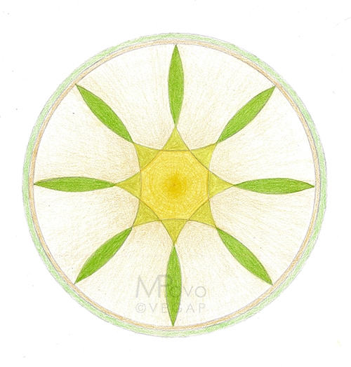 Yantra 14- TERNURA, tarjeta A5