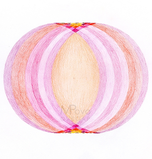 44: Yantra de la PAZ, tarjeta A5